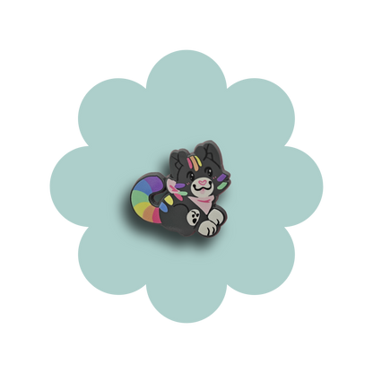 rainbeanie mini pins