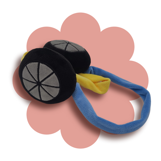 laying cuddle plush wheelchair accessory