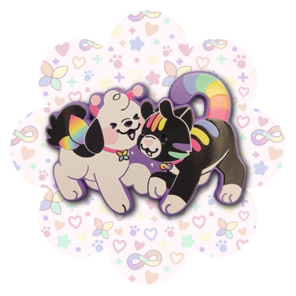 disability pride enamel pins