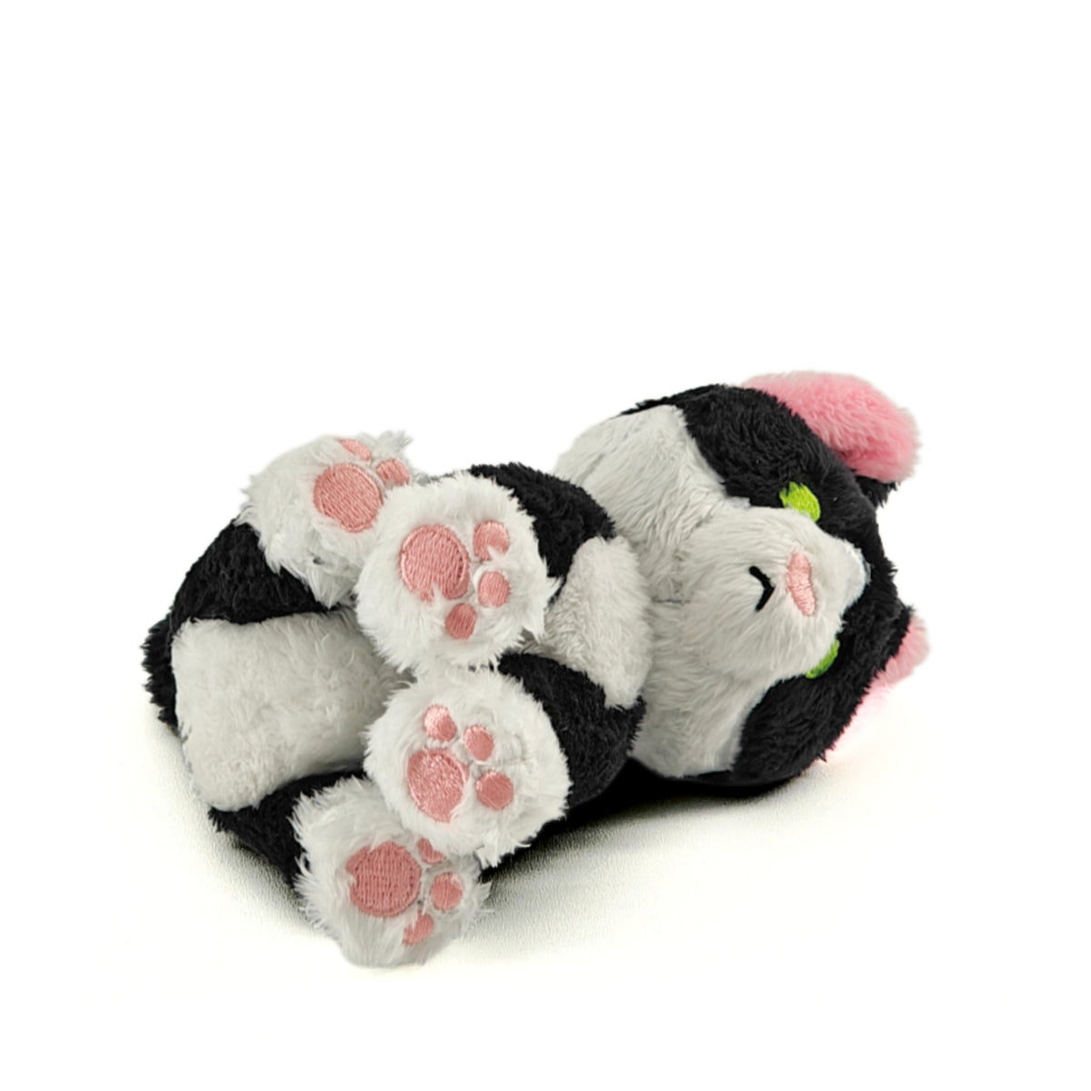 dapper kitty rainbeanie keychain plush