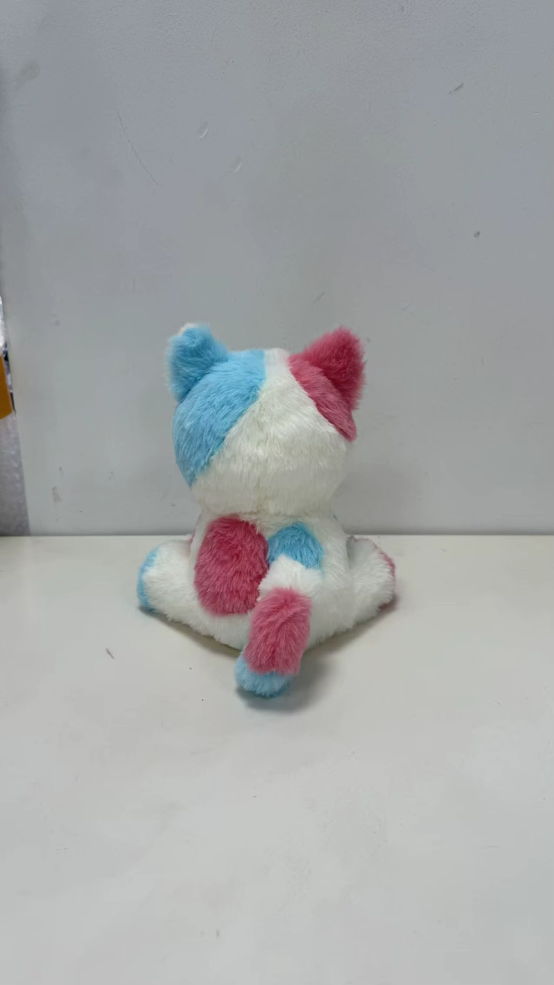 taffy the colorful kitty plushie