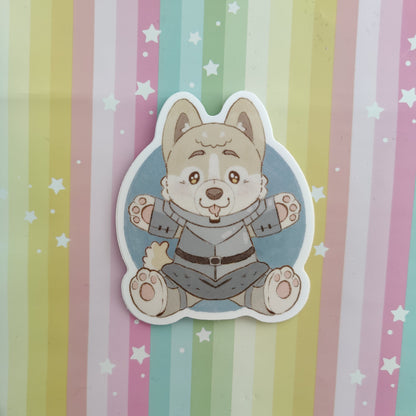 dungeon meshi 3" vinyl teddy stickers