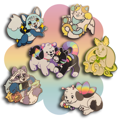 disability pride enamel pins