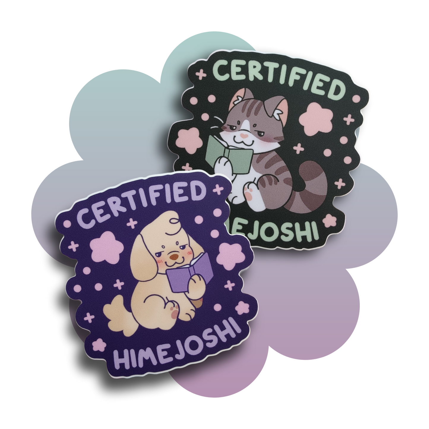 certified himejoshi 3" vinyl sticker