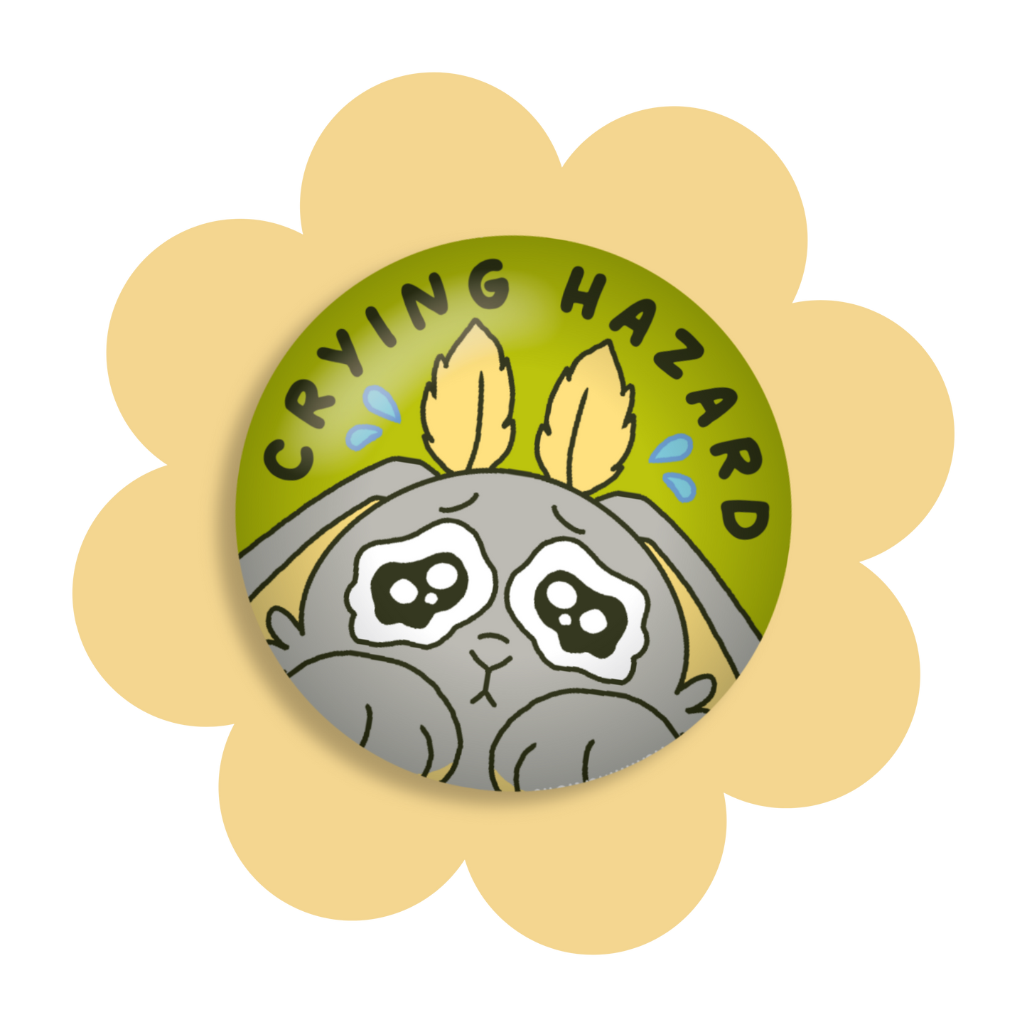 crying hazard button