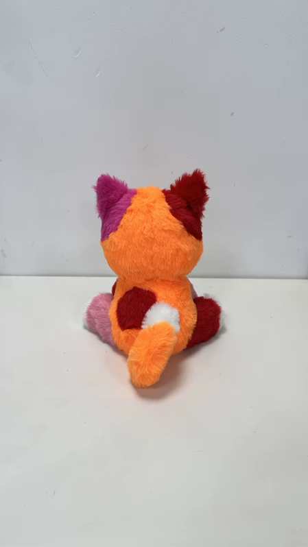ruby the colorful kitty plushie