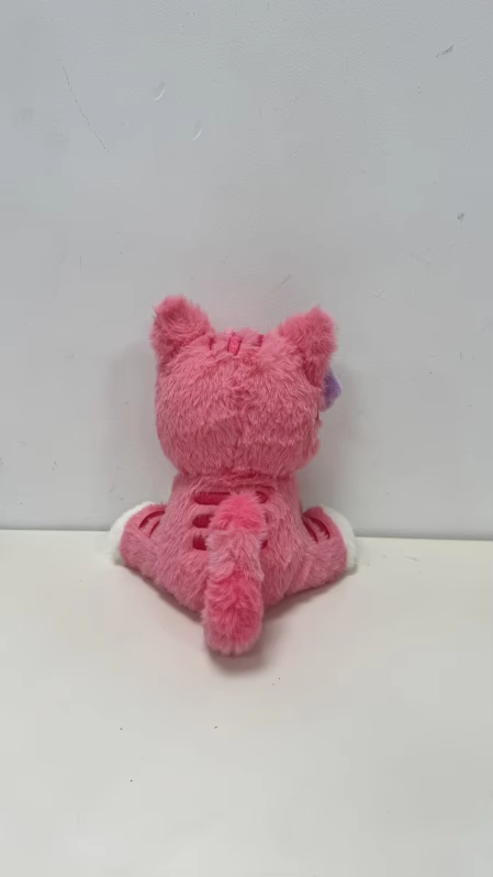 violet the colorful kitty plushie