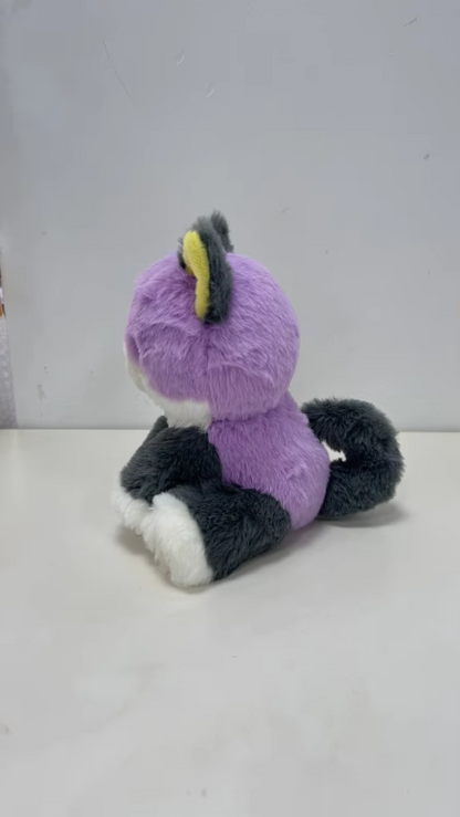 aurora the colorful kitty plushie