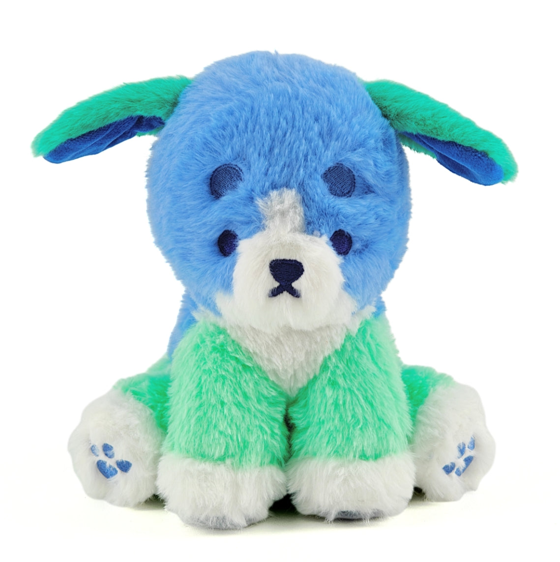 pretzel the colorful puppy plushie