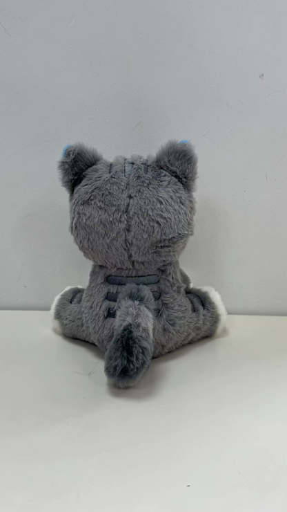 elio the colorful kitty silly sitter plush