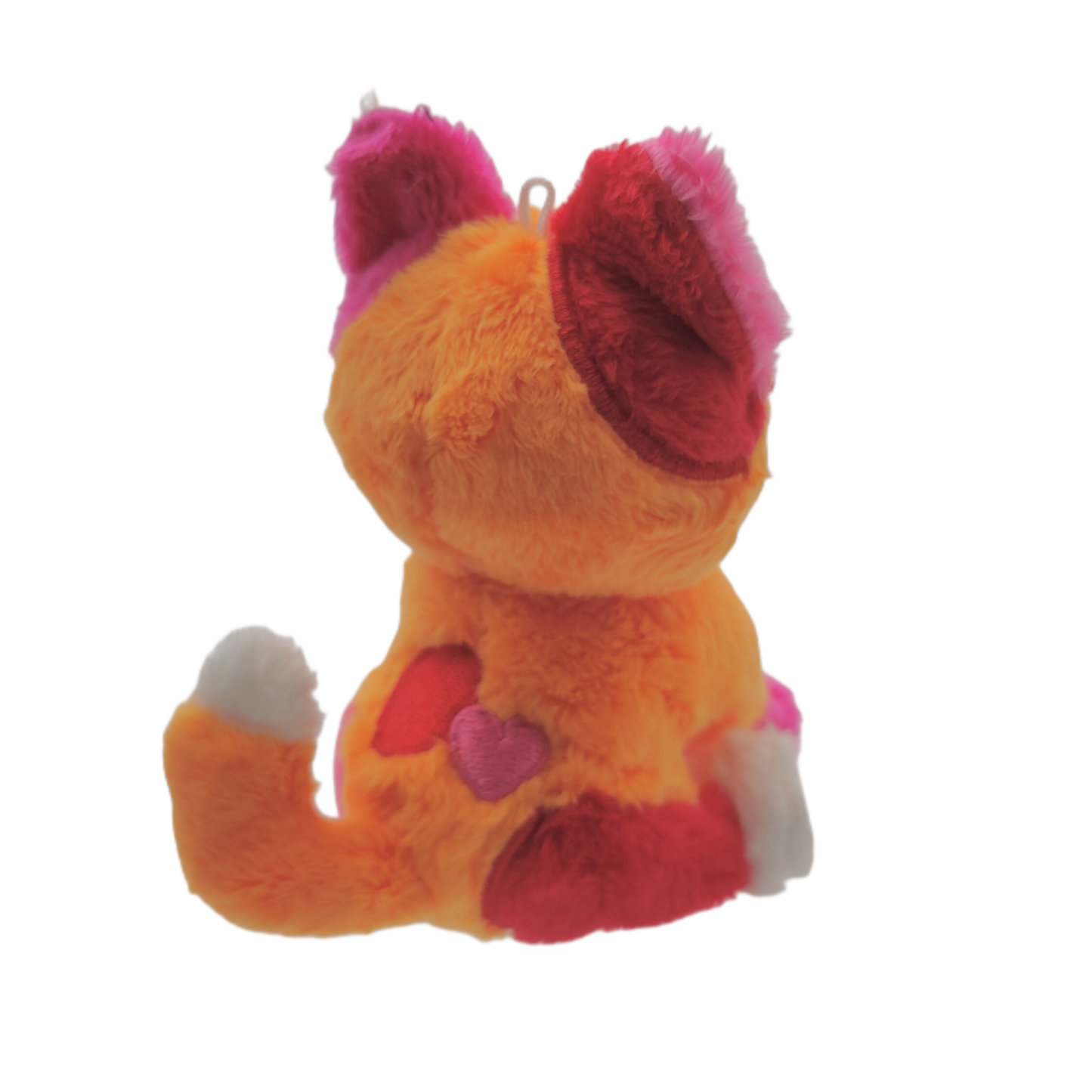 ruby rainbeanie keychain plush