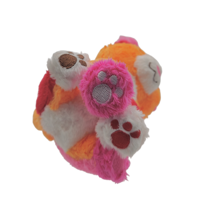 ruby rainbeanie keychain plush