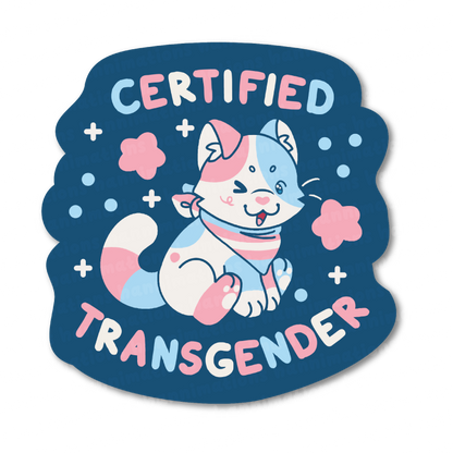 certified pride 3" vinyl stickers