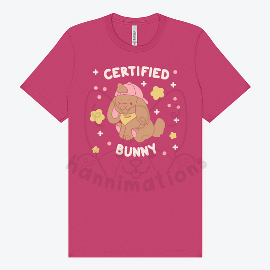 certified bunny t-shirt