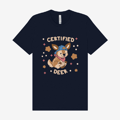 certified deer t-shirt