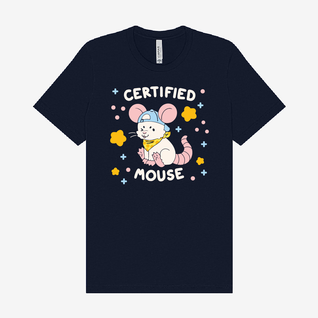 certified mouse t-shirt