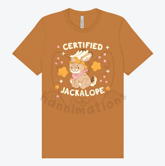 certified jackalope t-shirt