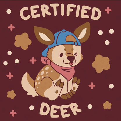 certified critter stickers