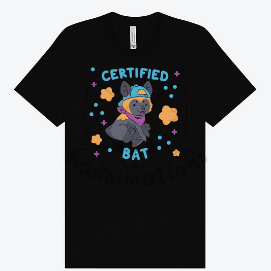 certified bat t-shirt