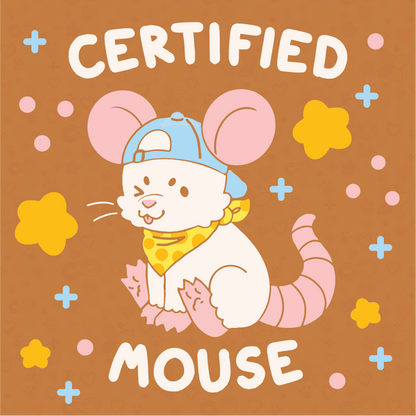certified critter stickers