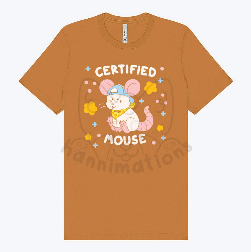 certified mouse t-shirt