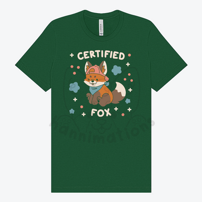 certified fox t-shirt