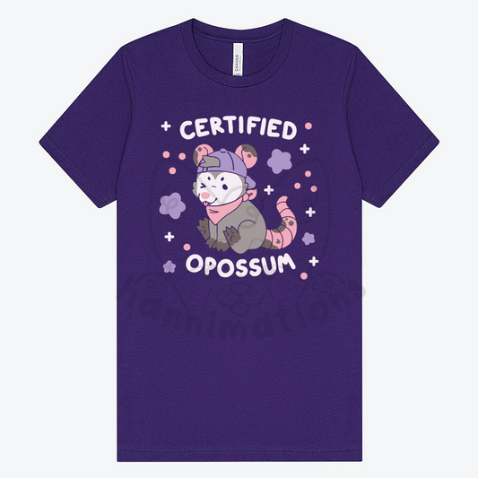 certified opossum t-shirt