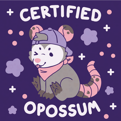 certified critter stickers