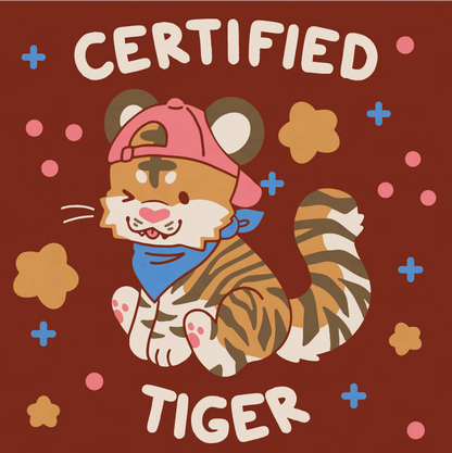 certified critter stickers
