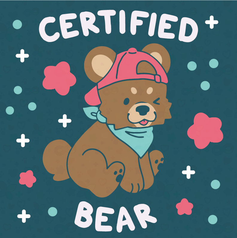 certified critter stickers