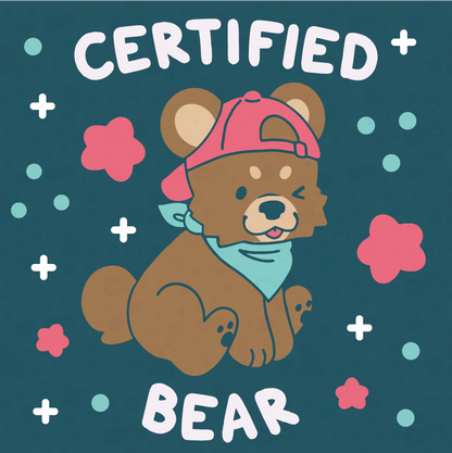 certified critter stickers
