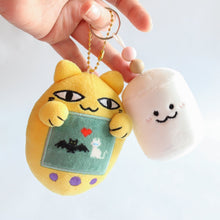 Load image into Gallery viewer, lumity tamagotchi keychain plush
