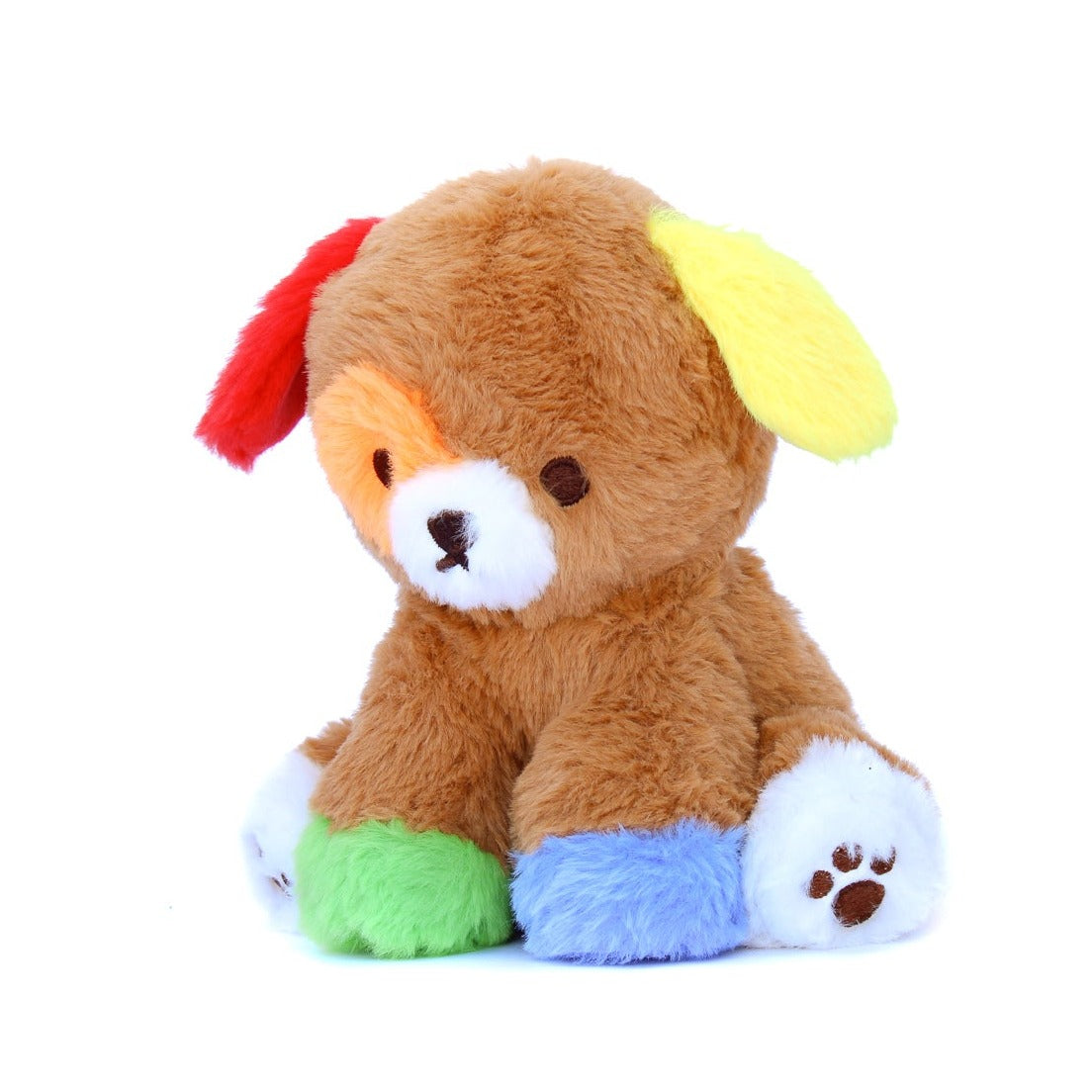 cookie the colorful puppy plushie