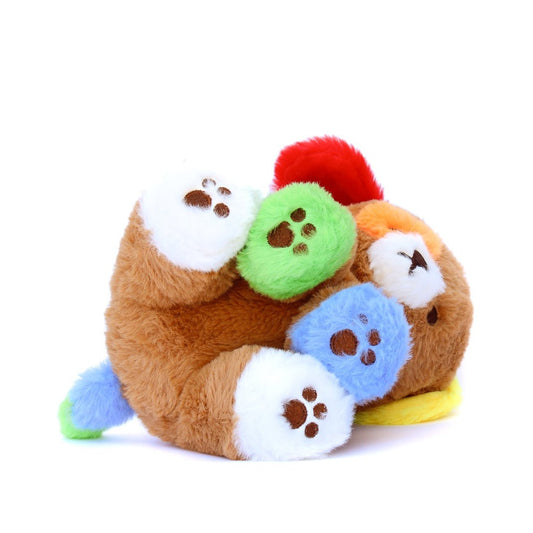 cookie the colorful puppy plushie