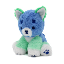 Load image into Gallery viewer, pretzel the colorful puppy plushie
