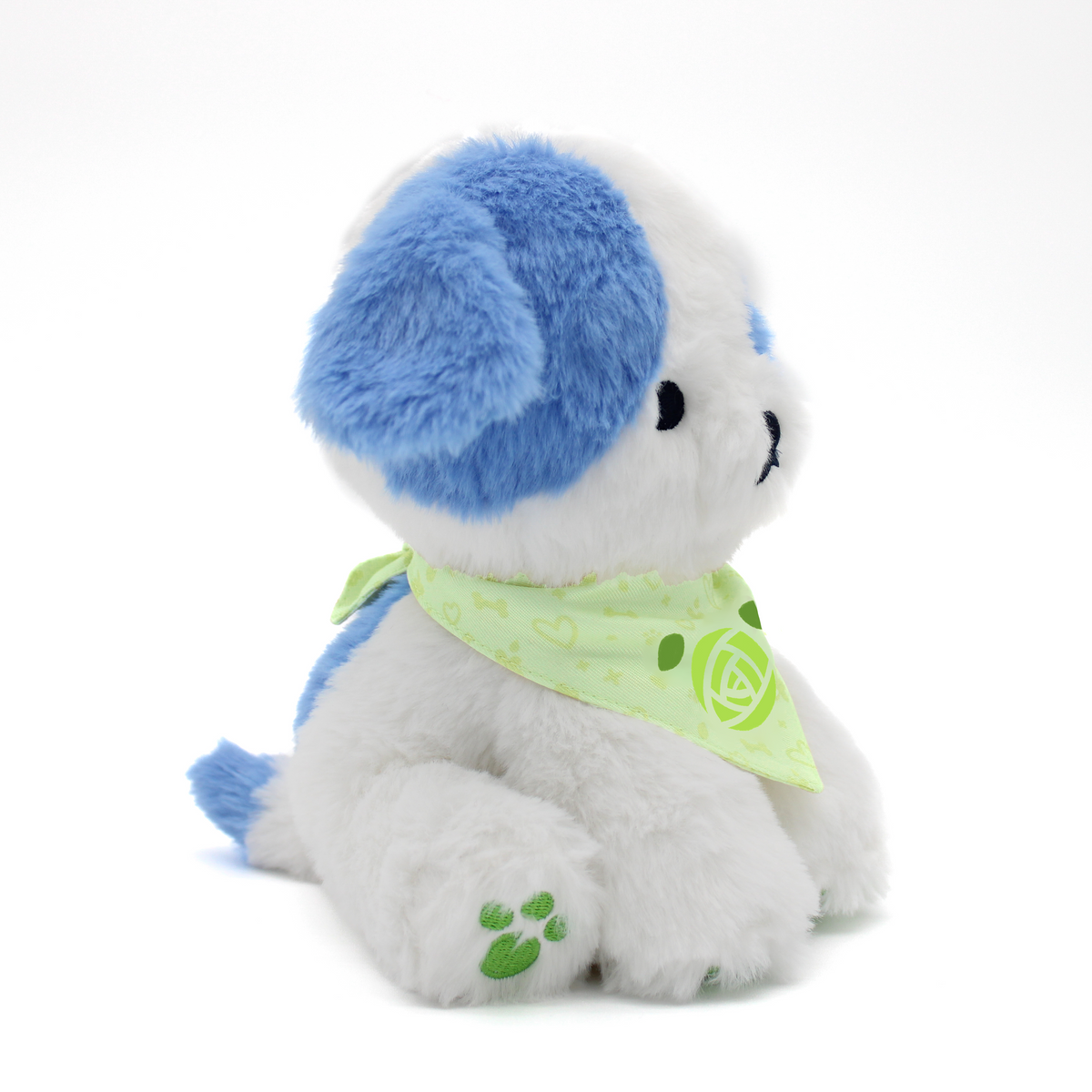 bacon the colorful puppy plushie