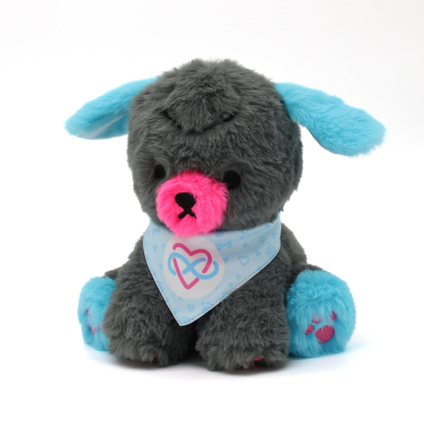 kirby the colorful puppy plushie