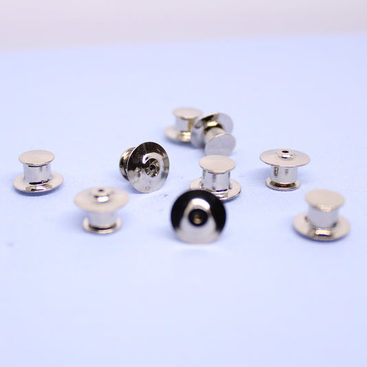 locking pin-back add-on