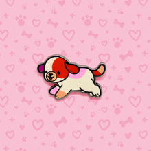 Load image into Gallery viewer, colorful puppies enamel pins
