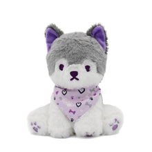 Load image into Gallery viewer, colorful puppy plushie bandana accessories
