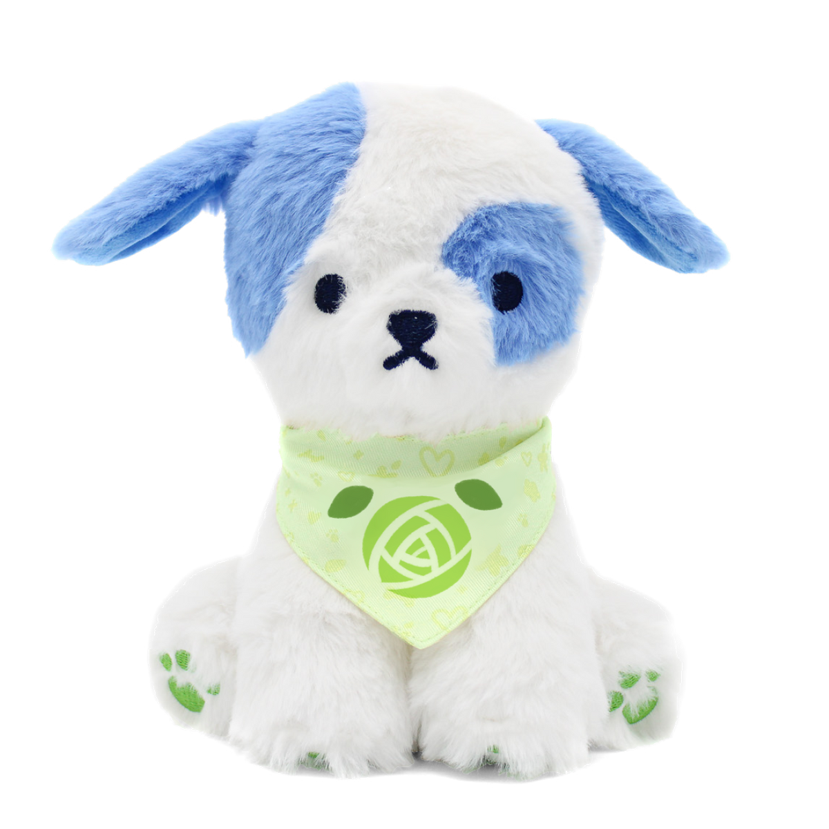 bacon the colorful puppy plushie