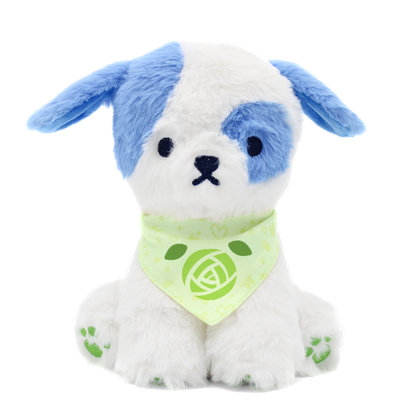 bacon the colorful puppy plushie