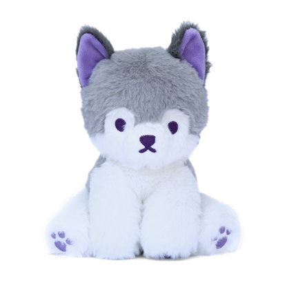 beans the colorful puppy plushie