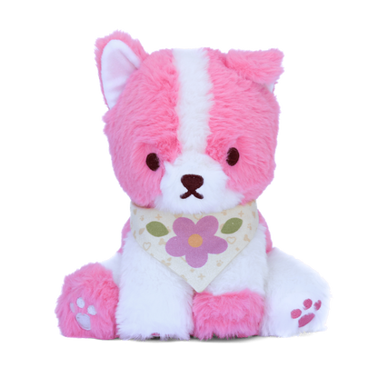 sadie the colorful puppy plushie